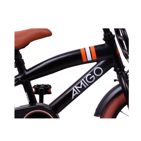 Bicicleta para niños AMIGO 2Cool 14 pulgadas color negro