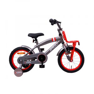 Bicicleta para niños AMIGO 2Cool 14 pulgadas color gris
