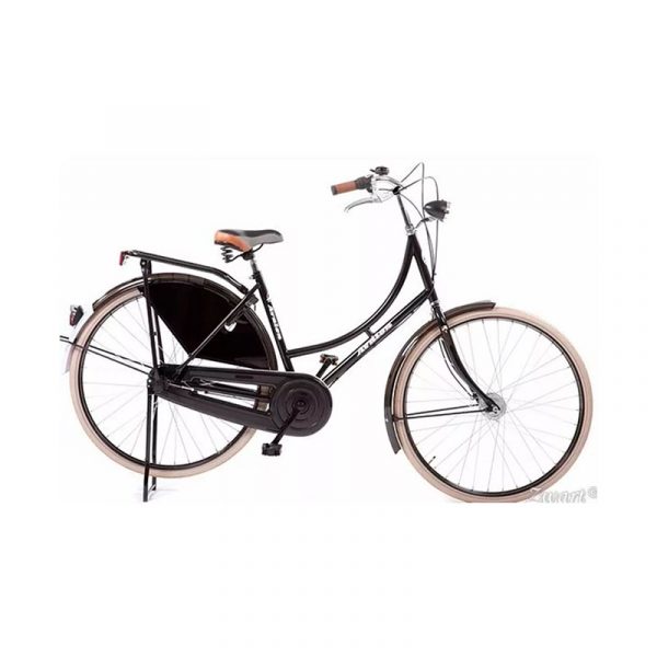 Bicicleta holandesa "Omafiets" Avalon Classic de Luxe 28´´, 50cm, color negro