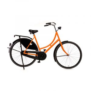 Bicicleta holandesa "Omafiets" Avalon Classic de Luxe 28´´, 57cm, color naranja