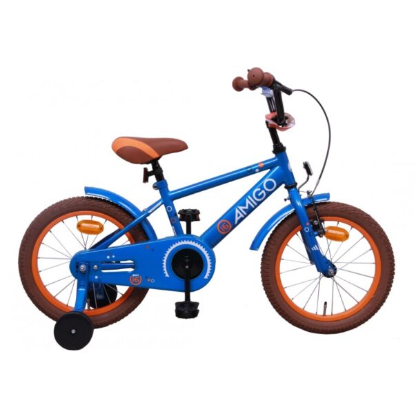 bicic niño azul 16