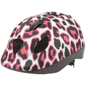 Casco de bicicleta Polisport Pinkey Cheetah XS Color Rosa Guepardo