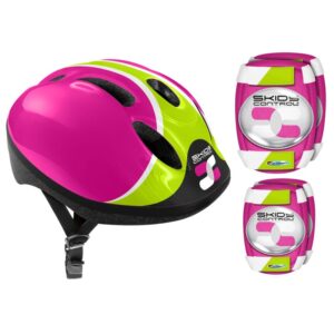 casco bici skate protecciones rosa